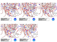 Day 3-7 Fronts and Pressures for the U.S.